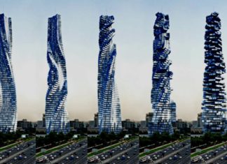 Primul zgârie-nori rotativ din lume va fi construit in Dubai.
