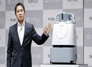 Softbank a dezvăluit noul său robot de curățenie destinat restaurantelor și birourilor