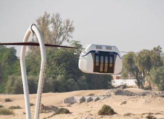 SkyWay, noul proiect de telecabine autonome al UAE, începe să prindă contur