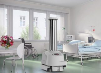 China, SUA și mai multe țări din Europa folosesc roboți autonomi pentru dezinfectarea spitalelor în perioada pandemiei COVID-19